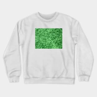 Green Marble Texture Crewneck Sweatshirt